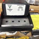 (qty 2) Vermeer 153175010 Brush Chipper Knife 4 Hole Steel For Model BC1000XL. Fixed Price $225.00.