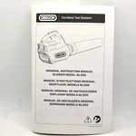Oregon Original Instruction Manual Leaf Blower Model BL300. Fixed Price $5.99.