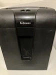 Fellowes Powershred 63CB Light-duty Cross-cut Shredder, 10 Sheet. Fixed Price $35.00.