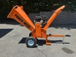 Power King PK0915 14HP Kohler Gas Engine 5" Chipper Shredder Under Hours Used. Fixed Price $2000.00.